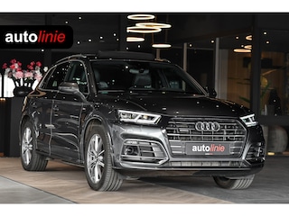 Audi Q5 55 TFSI e quattro Competition 3x S-Line. Luchtv, Pano, ACC, B&O, Camera, Keyless, Matrix, CarPlay, Dodeh!