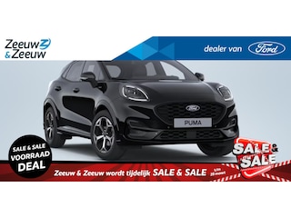 Ford Puma 1.0 EcoBoost Hybrid ST-Line | ActieKorting €6500,- | Beperkte Voorraad | Snel Rijden | Agate Black en Catus Grey Beschikbaar |