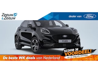 Ford Puma 1.0 EcoBoost Hybrid ST-Line | ActieKorting €6500,- | Beperkte Voorraad | Snel Rijden | Agate Black en Catus Grey Beschikbaar |