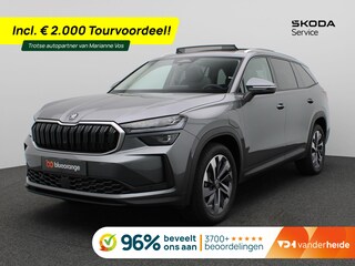 Skoda Kodiaq 1.5 TSI PHEV Business Edition Plus 204PK DSG Pano-Schuifdak, Trekhaak, 19" LM Velgen, Matrix LED-Verlichting, Stoelverwarming, Memorystoel, Achteruitrijcamera, Keyless, Side Assist, Elektr. Achterklep