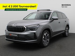 Skoda Kodiaq 1.5 TSI PHEV Business Edition Plus 204PK DSG Pano-Schuifdak, Trekhaak, 19" LM Velgen, Matrix LED-Verlichting, Stoelverwarming, Memorystoel, Achteruitrijcamera, Keyless, Side Assist, Elektr. Achterklep