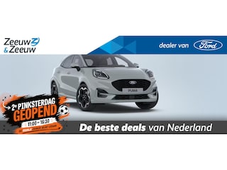 Ford Puma 1.0 EcoBoost Hybrid ST-Line X | ActieKorting €6500,- | Beperkte Voorraad | Snel Rijden | Agate Black en Catus Grey Beschikbaar |