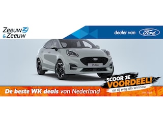 Ford Puma 1.0 EcoBoost Hybrid ST-Line X | ActieKorting €6500,- | Beperkte Voorraad | Snel Rijden | Agate Black en Catus Grey Beschikbaar |