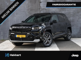 Jeep Compass First Edition 1.2 e-Hybrid 145pk Automaat 360° CAM. | PANO/SCHUIF-DAK | 18''LM | MASSAGE | STOELVENT. | FOCAL