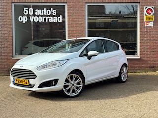 Ford Fiesta 1.0 EcoBoost Titanium X | Navi | Cruise | Half leer | Airco | PDC | Velgen