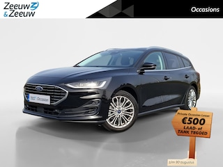 Ford Focus Wagon 1.0 EcoBoost Hybrid Titanium 155PK Automaat | NL-Auto | Adaptieve Cruise Control | Winter Pack | BLIS | Privacy Glass | Camera | Apple Carplay&Android Auto | 17" Lichtmetaal |