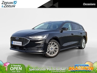 Ford Focus Wagon 1.0 EcoBoost Hybrid Titanium 155PK Automaat | NL-Auto | Adaptieve Cruise Control | Winter Pack | BLIS | Privacy Glass | Camera | Apple Carplay&Android Auto | 17" Lichtmetaal |