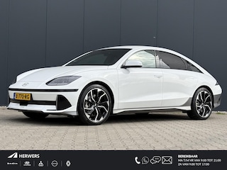 Hyundai Ioniq 6 Lounge 77.4 kWh / SOH 100% / Origineel NL Auto / 02-2030 Fabrieksgarantie / Stoel-, Stuur en Achterbankverwarming / Elektrische Stoelen / Stoelgeheugen / 360 Camera / Warmtepomp / Dodehoek Camera / HUD Display / Full Option /