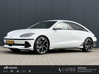 Hyundai Ioniq 6 Lounge 77.4 kWh / SOH 100% / Origineel NL Auto / 02-2030 Fabrieksgarantie / Stoel-, Stuur en Achterbankverwarming / Elektrische Stoelen / Stoelgeheugen / 360 Camera / Warmtepomp / Dodehoek Camera / HUD Display / Full Option /