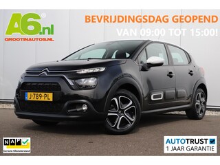 Citroën C3 1.2 PureTech Feel Navigatie Carplay Android Climate Cruise Control Rijstrooksensor Parkeersensor All-season banden!
