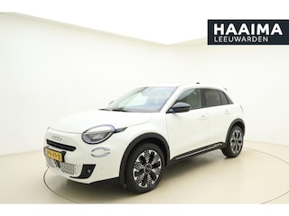 Fiat 600 1.2 Hybrid La Prima | Camera | Lederen bekleding | Stoelverwarming | 18'' lichtmetalen velgen | Elektrische achterklep | LED verlichting | Keyless