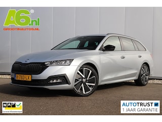 Skoda Octavia Combi 1.0 e-TSI Sport Business Automaat Sportstoelen 17 inch LMV Navigatie Clima Adaptive Cruise Sfeerverlichting