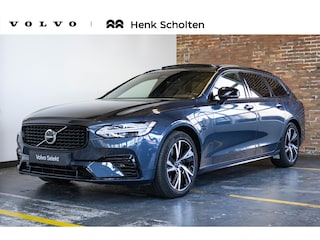 Volvo V90 2.0 T6 AWD R-Design | Parkeerverwarming | Panoramadak | Stoelverwarming | Parkeersensoren voor en achter | Parkeercamera | Harman Kardon Premium Audio | Stoelverwarming | Google Infotainment |