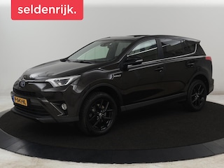 Toyota RAV4 2.5 Hybrid Black Edition | Schuifdak | Trekhaak | Adaptive cruise | Camera | Navigatie | Climate control | Bluetooth | 18'' | Getint glas