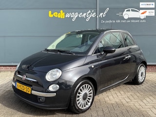 Fiat 500 0.9 TwinAir Lounge *pano *airco *bluetooth *lichtm.