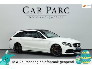 Mercedes-Benz C-klasse AMG 63 S 510+PK KERAMISCH/KUIPSTOELEN/SFEER/PANO/LEER+S.VERWARMING/19" LMV/360 CAM/ACC/ECC/12 MDN GARANTIE!