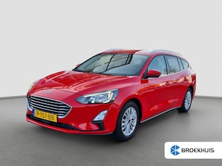 Ford Focus Wagon 1.0 EcoBoost Hybrid Titanium X Business Voorruit+Stuur+stoelverwarming | Elektrische achterklep | Camera | LED | Keyless | Climate control |