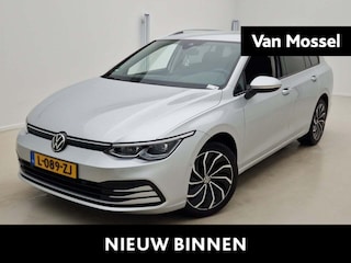 Volkswagen Golf Variant 1.0 eTSI Life Business 110 PK| Origineel Nederlands | Dealeronderhouden | Trekhaak | Navigatie | Artvelours | Achteruitrijcamera | Elektrische Bestuurderstoel Met Geheugen | Stoelverwarming