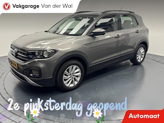 Volkswagen T-Cross 1.0 TSi Life 116PK Automaat-Trekhaak-Navigatie-Carplay-Clima-Camera-Lm16''velgen-Parkeersensoren V+A