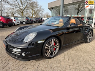 Porsche 911 Cabrio 997 3.8 Turbo, 550PK, Automaat, Navi, leer, Windscherm, Winterkap, etc