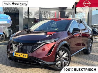 Nissan Ariya Evolve 87 kWh | | 360° RONDOMZICHT CAMERA | HEAD-UP DISPLAY | BOSE AUDIO | STOELVERWARMING | SCHUIFDAK | TREKHAAK |