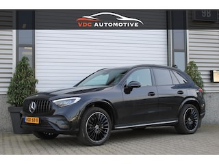 Mercedes-Benz GLC 300e 4M AMG Pano | Memory | Bruin Leder | 360 Camera | Trekhaak | Distronic | Night | 20” Multispaak