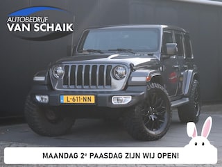 Jeep Wrangler Unlimited 2.0T Sahara SKY ONE | LEDER | CAMERA | TREKHAAK | ALPINE AUDIO | STOEL/STUURVERW. | NAVI |