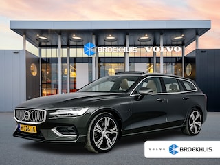 Volvo V60 T8 Recharge Inscription | 19" | Geventileerd Nappa | Massagestoelen | Panoramadak | Harman Kardon | Head-up | 360 Camera | Leder Dashboard | Full LED | Elektr. verst. Stoelen
