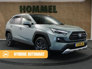 Toyota RAV4 2.5 Hybrid AWD ADVENTURE - ORIGINEEL NEDERLANDSE AUTO - NAVIGATIE - PANORAMADAK - DEELS LEDEREN BEKLEDING - ELEKTRISCH VERSTELBARE BESTUURDERSSTOEL - ELEKTRISCHE ACHTERKLEP - CAMERA - PARKEERSENSOREN VOOR/ ACHTER - JBL AUDIO - DODEHOEK DETECTIE