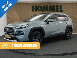 Toyota RAV4 2.5 Hybrid AWD ADVENTURE - ORIGINEEL NEDERLANDSE AUTO - NAVIGATIE - PANORAMADAK - DEELS LEDEREN BEKLEDING - ELEKTRISCH VERSTELBARE BESTUURDERSSTOEL - ELEKTRISCHE ACHTERKLEP - CAMERA - PARKEERSENSOREN VOOR/ ACHTER - JBL AUDIO - DODEHOEK DETECTIE