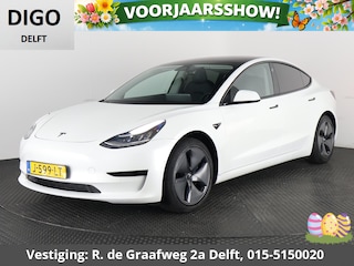 Tesla Model 3 Standard RWD Plus 60 kWh | Navigatie | Panoramadak | Leder |