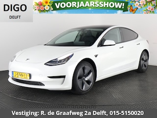 Tesla Model 3 Standard RWD Plus 60 kWh | Navigatie | Panoramadak | Leder |