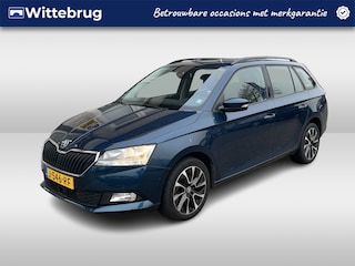 Skoda Fabia Combi 1.0 TSI Business Edition PARKEER SENSOREN V+A/ TREKHAAK/ SMARTLINK/ CRUISE CONTROL/ STOELVERWARMING/ DAB/ NAVI/ AIRCO/ 16'' LMV