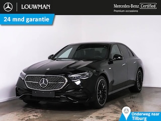 Mercedes-Benz E-klasse 300 e AMG Plug-In Hybride AMG Line | Night Pakket | Panorama Schif-Kanteldak | MBUX Superscreen | Burmester® | 20 Inch AMG Velgen. Inclusief 24 maanden MB Certified garantie voor Europa.