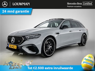 Mercedes-Benz Estate Mercedes-AMG 53 4MATIC+ Night Pakket 1+2 | Panoramadak | 21 Inch AMG Velgen | Burmester® | Trekhaak | AMG Real Performance Sound. Inclusief 24 maanden MB Certified garantie voor Europa.