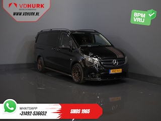 Mercedes-Benz Vito 114 CDI Aut. DC Dubbel Cabine Buffl Leder/ 2x Schuifdeur/ Carplay/ Navi/ Spoiler/ Frontlip/ Sidebars/ 18” LMV/ Cruise/ Airco