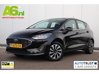Ford Fiesta 1.0 EcoBoost Hybrid Titanium Navigatie LED Carplay Android Climate Cruise Control Rijstrooksensor