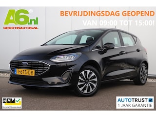 Ford Fiesta 1.0 EcoBoost Hybrid Titanium Navigatie LED Carplay Android Climate Cruise Control Rijstrooksensor