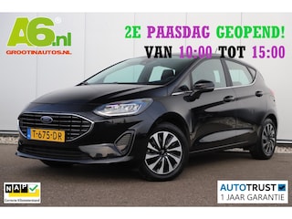 Ford Fiesta 1.0 EcoBoost Hybrid Titanium Navigatie LED Carplay Android Climate Cruise Control Rijstrooksensor