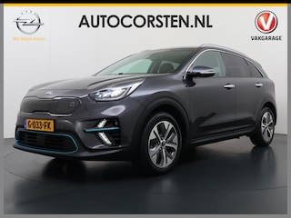Kia Niro e-Niro ExecutiveLine 64kWh SOH 100% Leder Warmtepomp Elek.Stoel+Memory JBL®-Audio Pdc Navi Ecc Camera Apple Carplay Android Auto Stoelverwarming+Koeling Stuurverwarming Lmv Privacy Glas DAB Vess Lane Assist Blind Spot Origineel Nederlandse Auto Dealeronderhouden