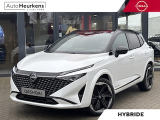 Nissan Qashqai e-Power 190 N-Design | TWO-TONE | PANORAMADAK | COLD PACK | LEDER/ALCANTARA | € 6.500,- VOORRAADKORTING |