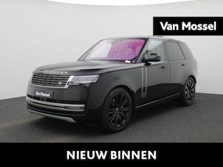 Land Rover Range Rover D300 AWD Auto SE LUCHTVERING | PANORAMADAK | LEDER | ADAPTIEVE CRUISE | HEAD-UP | MASSAGE | 360 CAMERA | MERIDIAN | DAB | NAVIGATIE | APPLE CARPLAY | STOELVERWARMING | TV SCHERMEN ACHTER | ELEKTRISCHE STOELEN | ELEKTRISCHE KOFFERKLEP | 12 MAANDEN BOVAG GARANTIE |