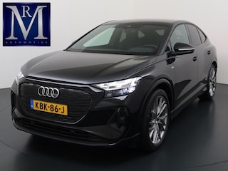 Audi Q4 50 quattro S edition 77 kWh S-LINE BINNEN + BUITEN| SOH 93% | LEER |MATRIX LED| ADAPTIVE CRUISE CONTROL | ELEKTRISCHE ACHTERKLEP| CAMERA| 21 INCH!