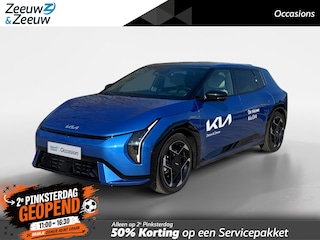 Kia EV4 GT-PlusLine 81.4 kWh | 17% bijtelling | 584 km WLTP-actieradius | Dodehoek camera | 360 camera | Elektrisch verstelbare stoelen incl. geheugenfunctie | Harman/Kardon audio-installatie | Glazen schuif-/kanteldak | Stoelverwarming- en ventilatie | Draadloos