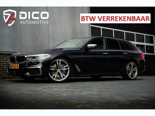 BMW 5-serie Touring M550d 400pk xDrive High Executive M-Sportpakket / Led-Koplamp/ Leder/ Sport-Stoelen/ Stoel.Verw/ Head-Up/ Keyless/ Harman&Kardon/ 360-Camera/ 20'' LMV