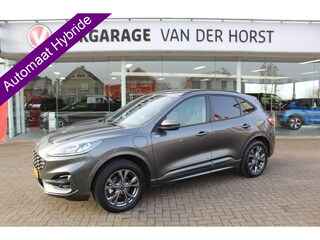 Ford Kuga 2.5-225pk Plug-in Hybrid ST-Line X. Hybride rijden voor een reële prijs ! Adaptive Cruise Control, Stoel-, achterbank, stuur- en voorraamverwarming, autm. airco dual, camera v+a, elektr. achterklep, side- en lane assist etc.