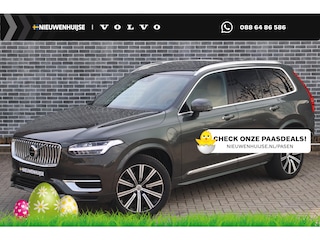 Volvo XC90 Plug-in Hybrid T8 AWD Inscription | Luchtvering | Panoramadak | Harman Kardon audio | Adaptive cruise control | 360 camera | Nappa lederen bekleding | Head-up display | Stoelventilatie en massage | Stoel- en stuurverwarming | Gelamineerde zijruiten | Standkachel | Navigatie |