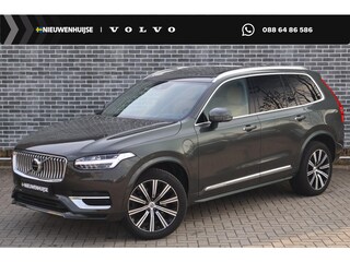 Volvo XC90 Plug-in Hybrid T8 AWD Inscription | Luchtvering | Panoramadak | Harman Kardon audio | Adaptive cruise control | 360 camera | Nappa lederen bekleding | Head-up display | Stoelventilatie en massage | Stoel- en stuurverwarming | Gelamineerde zijruiten | Standkachel | Navigatie |
