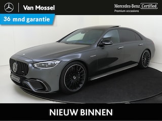 Mercedes-Benz S-klasse AMG 63 S E Performance 802 PK /Nightpakket /TV's Achter /Burmester 3D /Multicontourstoelen  /Achterasbesturing