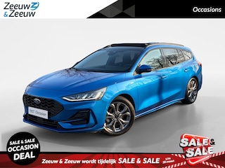 Ford Focus Wagon 1.0 EcoBoost Hybrid ST Line X 155PK Automaat | Panoramadak | Afn. Trekhaak | Adaptieve Cruise Control | Winter Pack | BLIS | B&O | Privacy Glass